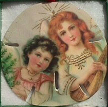mandolin sand dollar ornament